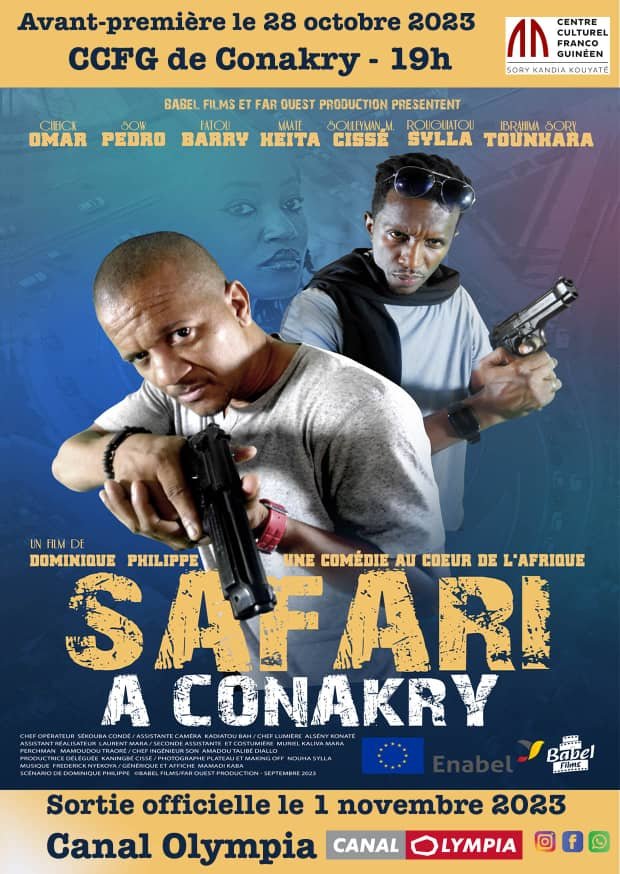 DÃ©couvrez Â« Safari Ã  Conakry Â» : synopsis et date de sortie !